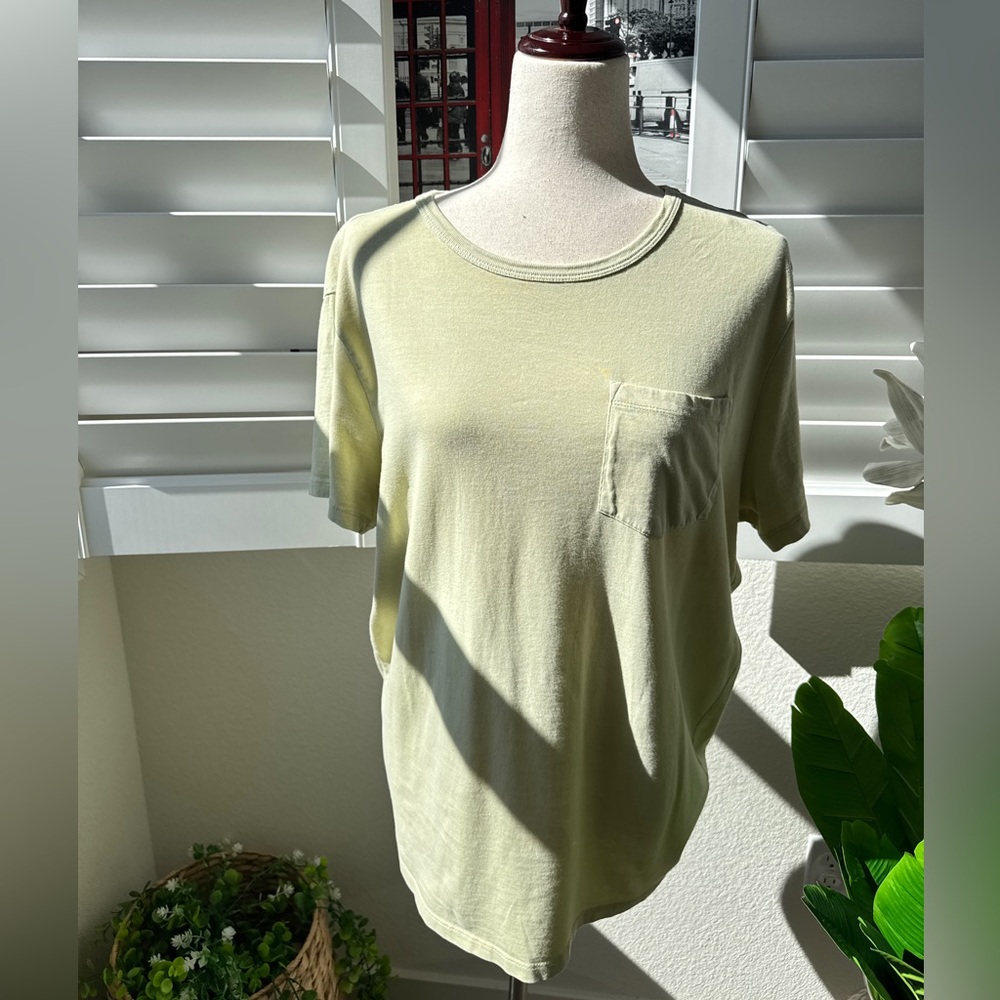 Goodfellow & Co Light Olive Short Sleeve Tee